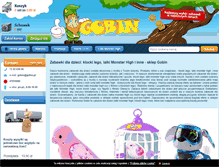 Tablet Screenshot of gobin.pl